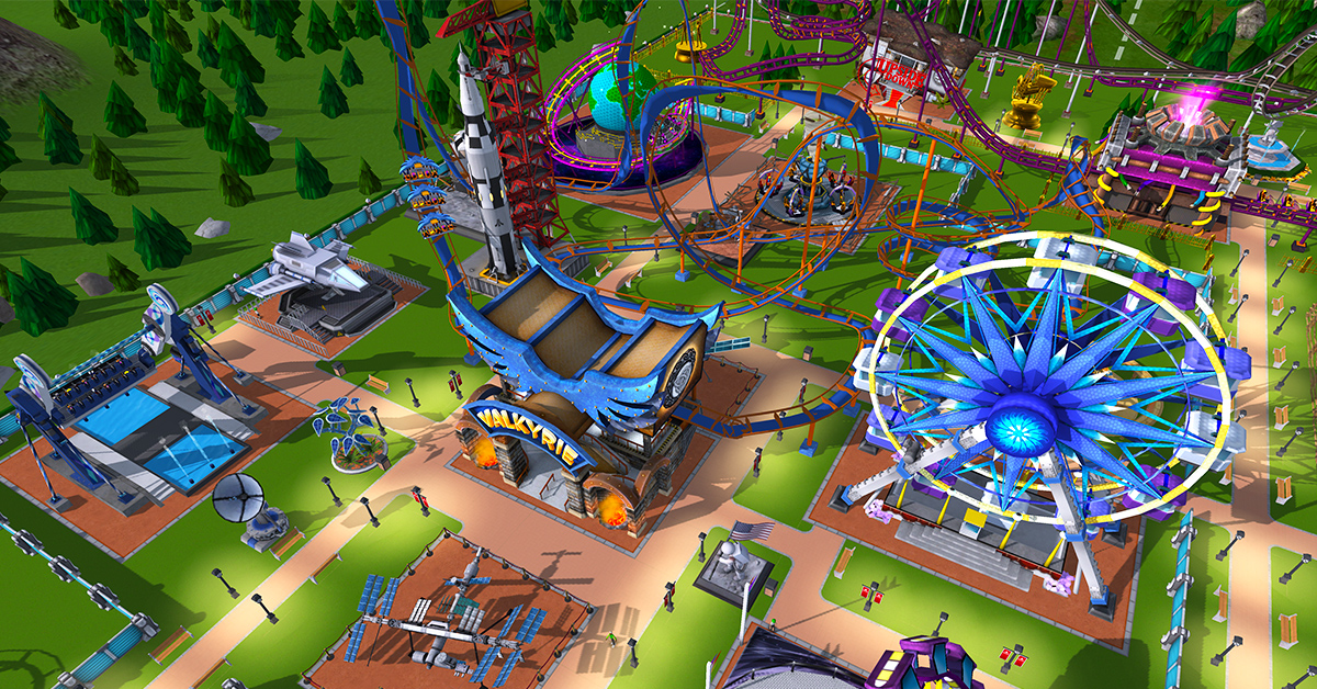 Обзор компьютерной игры Roller Coaster Tycoon (Магнат парка развлечений)
